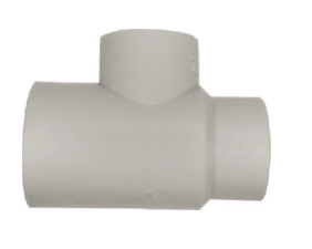 TEE REDUCCIÓN FUSIÓN SOCKET CLASE: 2,70°C, 8 BAR; 20°C 20 BAR